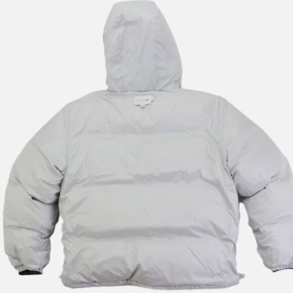 Lacoste Reversible Colorblock Accent Down Jacket Men's Size M/52 $450 Puffer - Picture 9 of 15